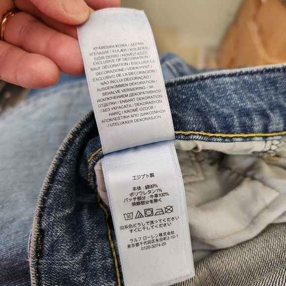 Polo Ralph Lauren  Hampton Relaxed Straight Mens Jeans, sz 34 - Picture 6 of 11